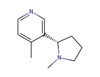 3-((2S)-1-methylpyrrolidin-2-yl)-4-methylpyridine